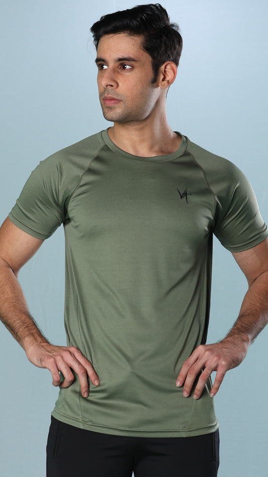 Active T-Shirt SlimFit Olive