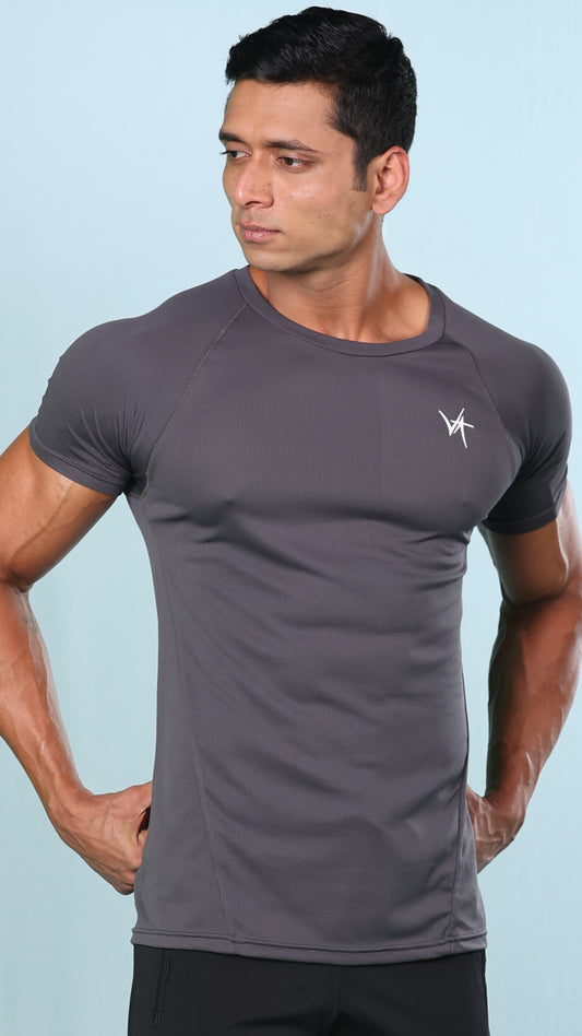 Active T-Shirt SlimFit Dark Grey